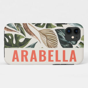 Case-Mate iPhone Case Nom personnalisé de la plante tropicale