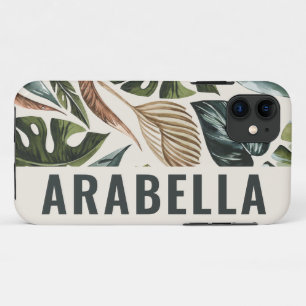 Case-Mate iPhone Case Nom personnalisé de la plante tropicale