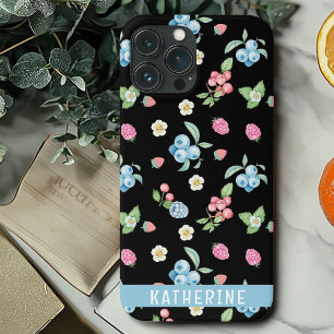 Case-Mate iPhone Case Nom personnalisé du motif de fruits noirs personna