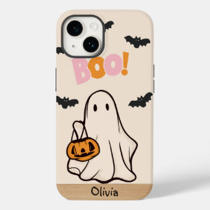 COQUE POUR iPhone 14 NOM PERSONNALISÉ HALLOWEEN