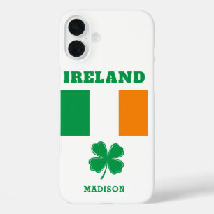 Coques iPhone 16 Plus Nom personnalisé Irlande
