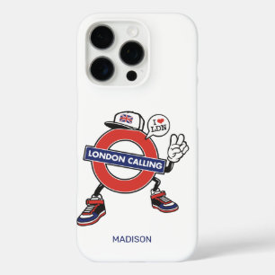 Coques iPhone 16 Pro Nom personnalisé London Calling