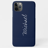 Nom personnalisé Marine Blue