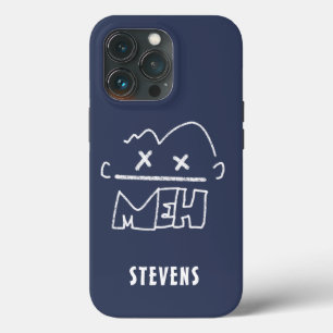 Case-Mate iPhone Case Nom personnalisé Meh Funny Face Emoji