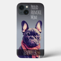 Nom personnalisé mignon French Bulldog
