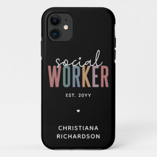 Case-Mate iPhone Case Nom personnalisé Offres de diplôme d'un travailleu
