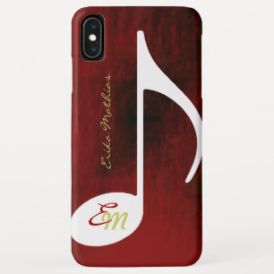 Coques Pour iPhone Nom sur une note de musique