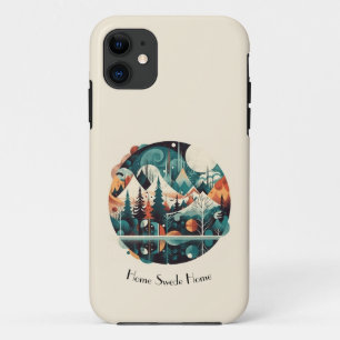 Case-Mate iPhone Case Nordic Pines & Peaks, personnalisé