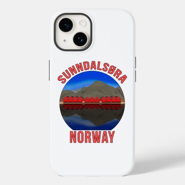 Coques Case-Mate iPhone Norvège Sunndalsøra Voyage Norvège (Verso)