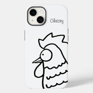Coque Pour iPhone 14 Nosey Rooster
