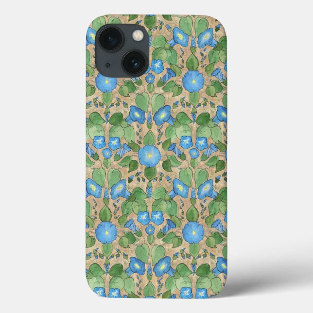 Coques Case-Mate iPhone Nostalgique Bleu Matin Gloire Coque-coque ipad Mat (Verso)