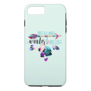 Coque iPhone 8 Plus/7 Plus Not All Who Wander Are Lost Bohemian