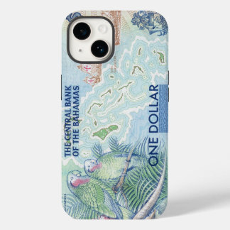 Coque Pour iPhone 14 Note de perroquet des Bahamas Obsolète