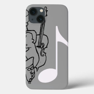 Etui iPhone 13 note musicale et groupe