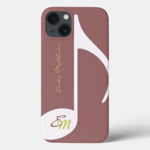 iPhone 13 Coque note musicale féminine