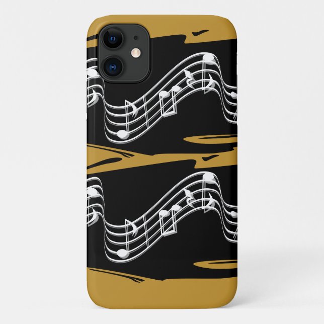 Coques Case-Mate iPhone Notes musicales (Dos)