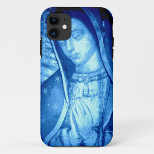 ETUI iPhone Case-Mate NOTRE DAME DE GUADALUPE BLUE