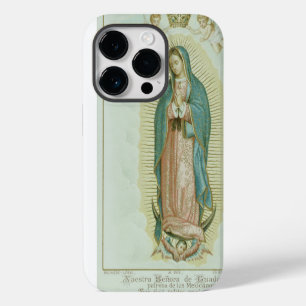 Coque Pour iPhone 14 Pro Notre Dame de la Guadalupe