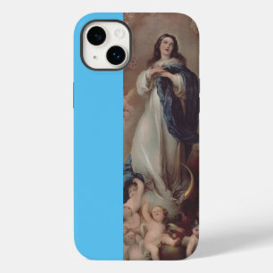 Coque Pour iPhone 14 Plus Notre-Dame de l'Immaculée Conception Art