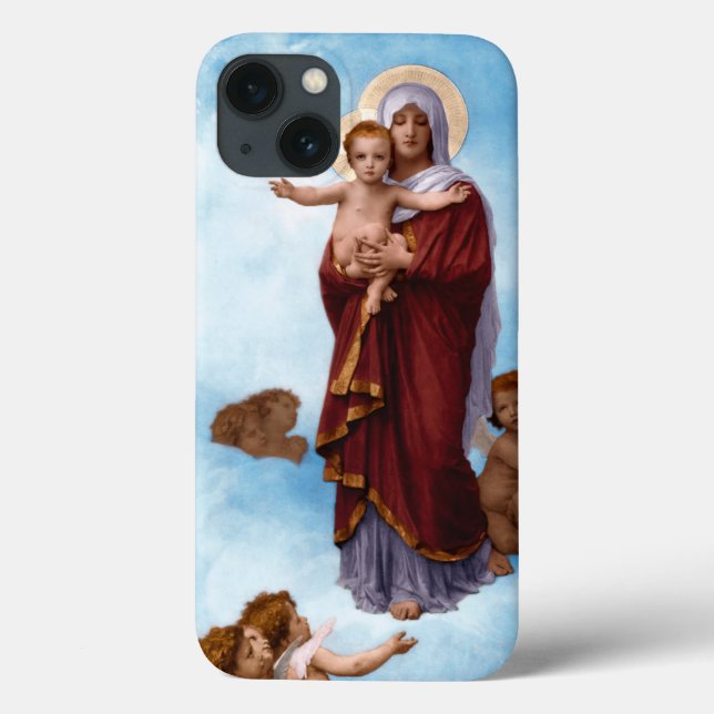 Coques Case-Mate iPhone Notre-Dame des Anges par William Bouguereau (Verso)