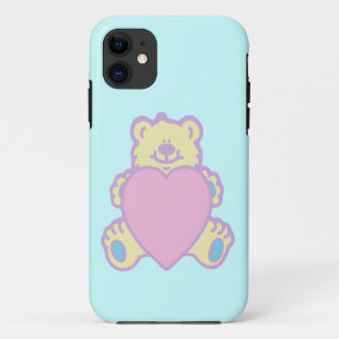 Etui iPhone Case-Mate Nounours en peluche cœur d'amour