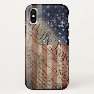 Etui iPhone Case-Mate Nous le cas vintage de l'iPhone X de drapeau