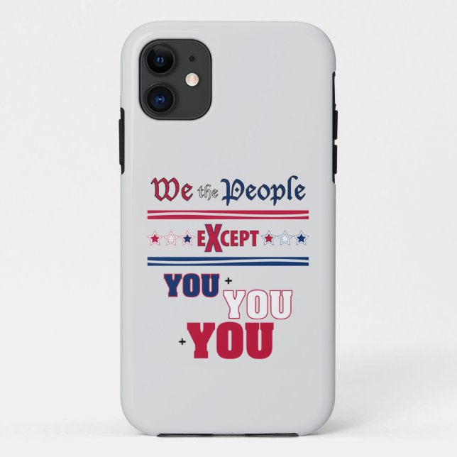 Coques Case-Mate iPhone Nous le peuple (Dos)