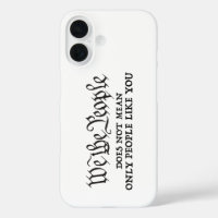 Nous le peuple - pas seulement vous - iPhone 16 co