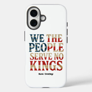 Coques iPhone 16 Nous, Le Peuple, Servions Le Patriote Pro-Démocrat