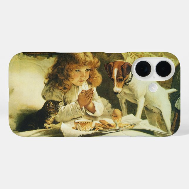 Coques Case-Mate iPhone Nous Prions, Suspendez Charles Burton Barber (Verso (horizontal))