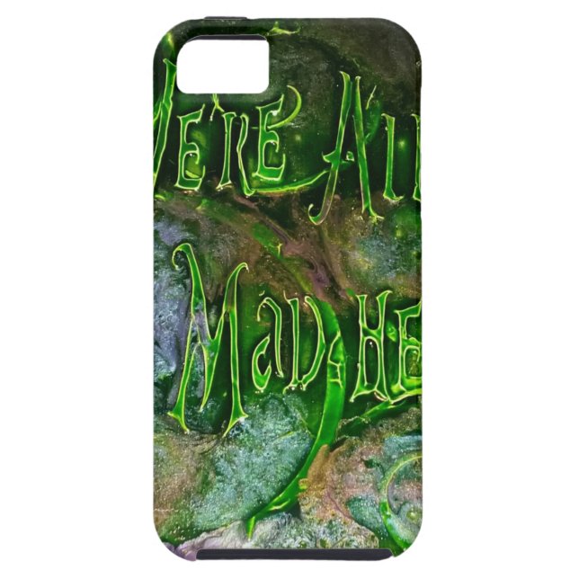 Coques Case-Mate iPhone "Nous sommes tous fous ici " (Dos)