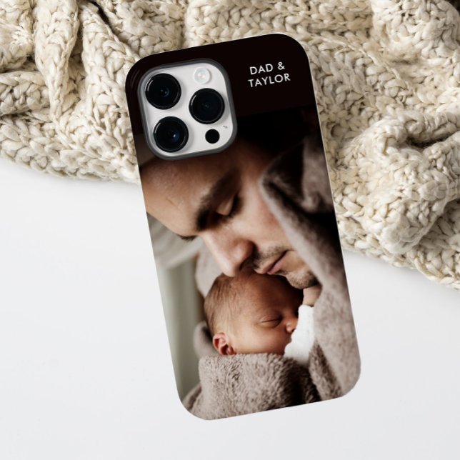 Coques Case-Mate iPhone Nouveau Papa Et Nouvelle Photo Bébé (Créateur téléchargé)
