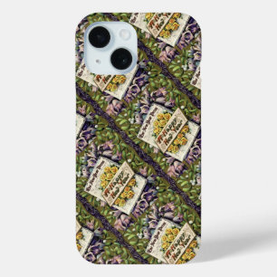 Coque Pour iPhone 15 Nouvel An victorien vintage