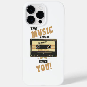 Coque Pour Pour iPhone 14 Pro Max Nouvelle commande - Bande de la cassette