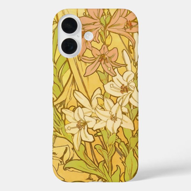 Coques Case-Mate iPhone Nouvelle Lily flowers (Verso)