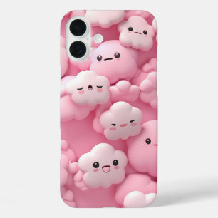 Coques iPhone 16 Plus Nuages 3d
