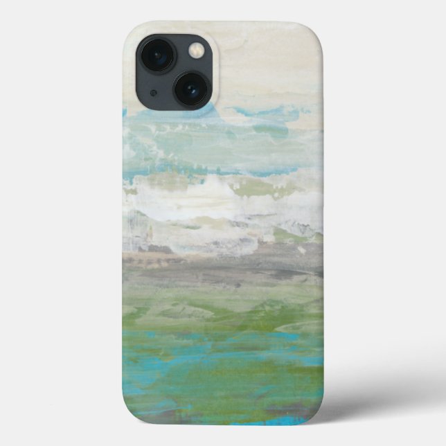 Coques Case-Mate iPhone Nuages blancs donnant sur le beau paysage (Verso)