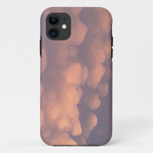 Coques Pour iPhone Nuages de billes de coton rose