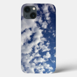 iPhone 13 Case Nuages Puffs Sur Ciel Bleu