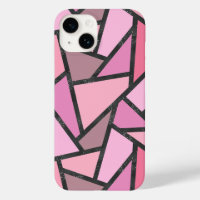 Nuances de motif en vitrail de corail