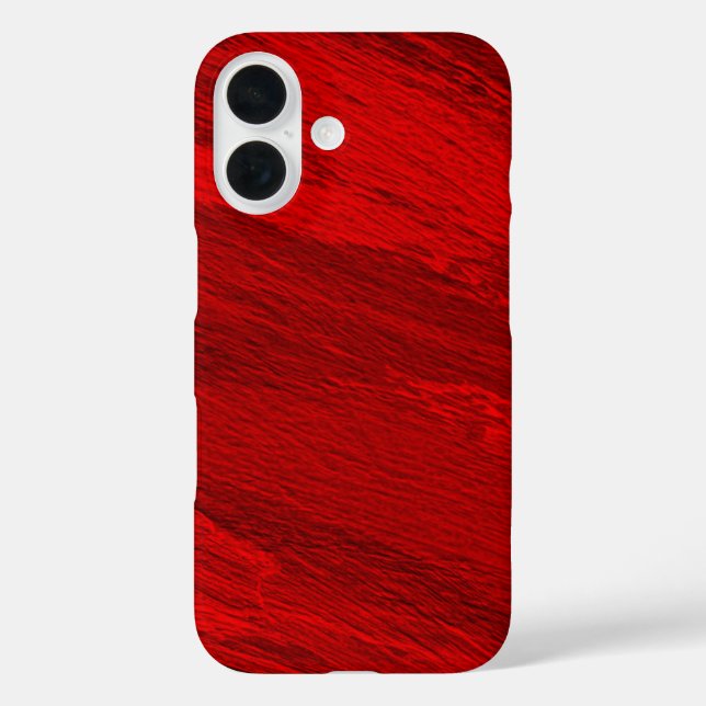 Coques Case-Mate iPhone nuances diagonales Abstraites de conception rouge (Verso)