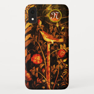 Coque Case-Mate Pour iPhone NUIT AVEC MONOGRAMME ROSE, Jaune rouge