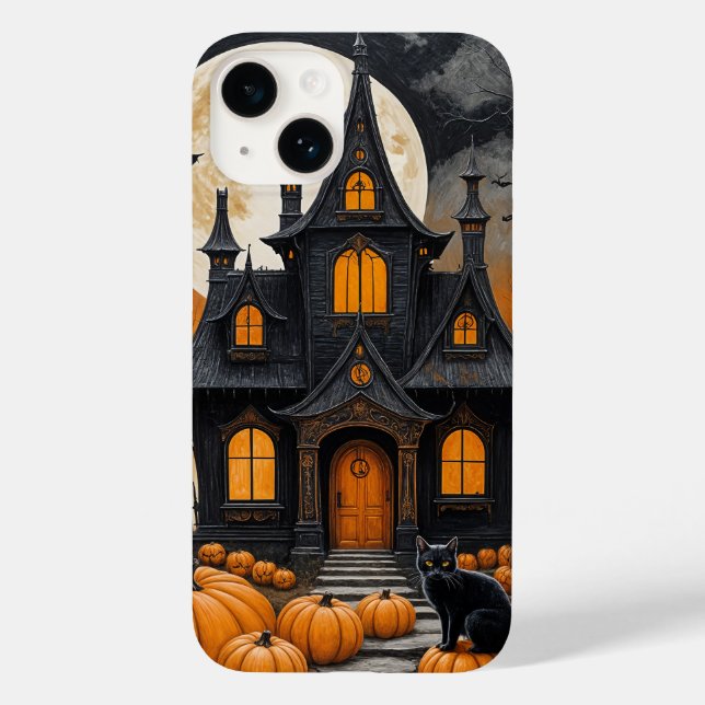 Coques Case-Mate iPhone Nuit de récolte hantée (Verso)