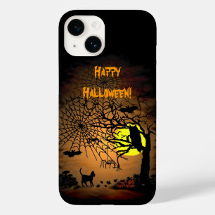 Coque Pour iPhone 14 Nuit d'Halloween, Joyeux Halloween !