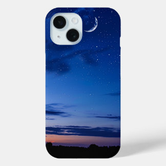 Coque Pour iPhone 15 Nuit étoilée
