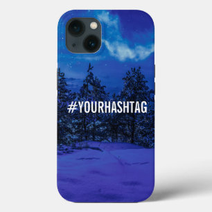 Case-Mate iPhone Case Nuit étoilée avec pleine lune en forêt