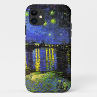 Etui iPhone Case-Mate Nuit étoilée de Van Gogh au-dessus du Rhône