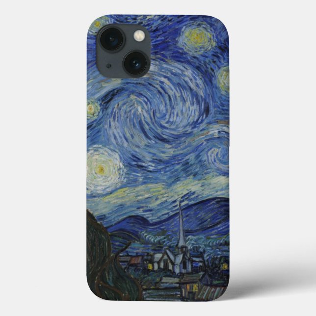 Coques Case-Mate iPhone Nuit étoilée par Vincent Van Gogh (Verso)