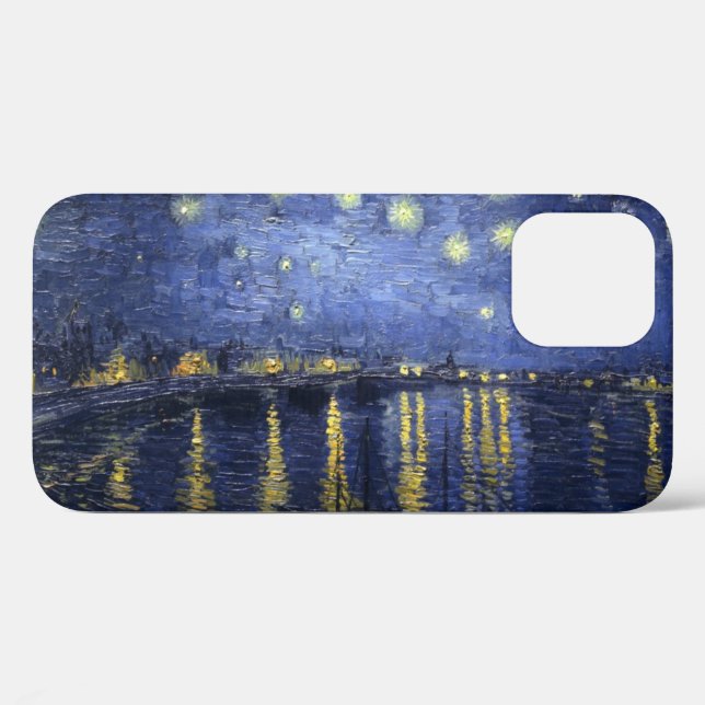 Coques Case-Mate iPhone Nuit étoilée sur le Rhône (Verso (horizontal))