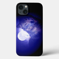 Nuit loup et bleu